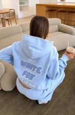 Vol. 1 Oversized Hoodie Blue-6