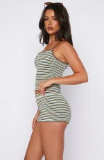 Volume Maxed Knit Booty Shorts Chocnana-2