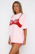 Waiting For Love Oversized Posy Tee-2