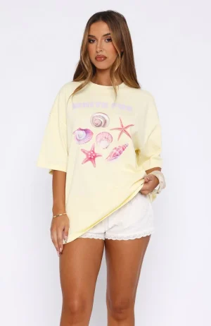 Washed Ashore Oversized Lemon Tee-1