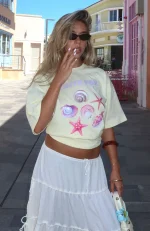 Washed Ashore Oversized Lemon Tee-4