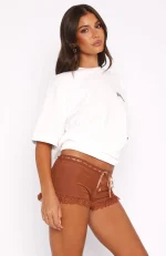 Wasn't Meant To Be Booty Chocolate Short-2