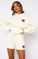 We Don't Talk Anymore Lounge Cream Short-1