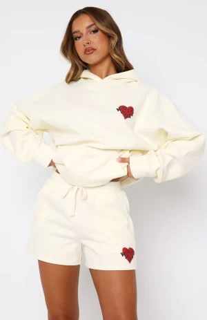 We Don't Talk Anymore Lounge Cream Short-1