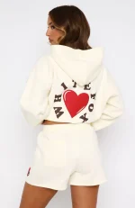 We Don't Talk Anymore Lounge Cream Short-3