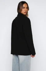 What's His Is Mine Blazer Black-3