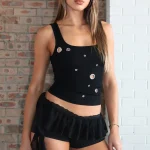 Wild Attraction Mini Black Short