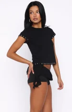 Wild Attraction Mini Black Short-2