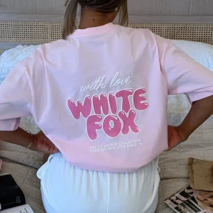 With Love Always Oversized Baby Pink Tee