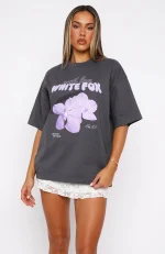 With Love Forever Oversized Volcanic Tee-1