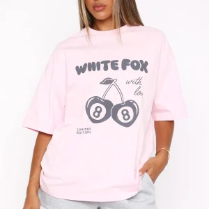 With Love In The Moment Oversized Pink Tee-1