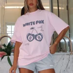 With Love In The Moment Oversized Pink Tee