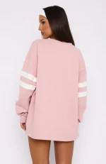 You're My Inspiration Long Sleeve Pink Tee-3